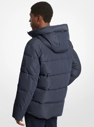 Alma Quilted Puffer Coat in MIDNIGHT | Michael Kors