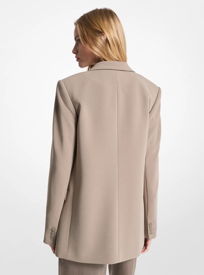 Crepe Blazer in CHESTNUT | Michael Kors