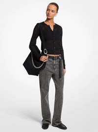 Pontelle Stretch Knit Cardigan
