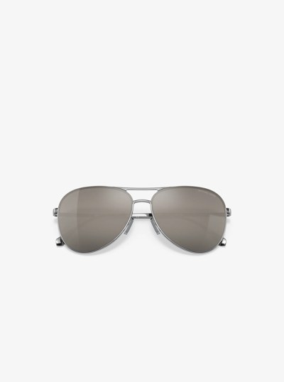 Kona Sunglasses in SILVER | Michael Kors
