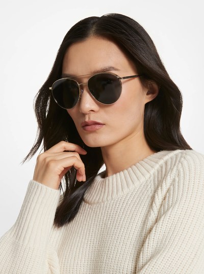 Arches Sunglasses in LIGHT GOLD | Michael Kors