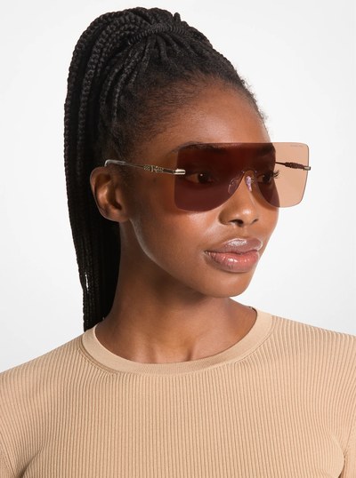 London Sunglasses in BROWN | Michael Kors