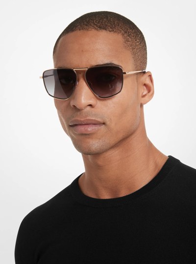 Silverton Sunglasses in GOLD | Michael Kors