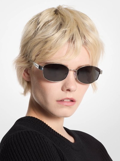 Monte Carlo Sunglasses in SILVER | Michael Kors