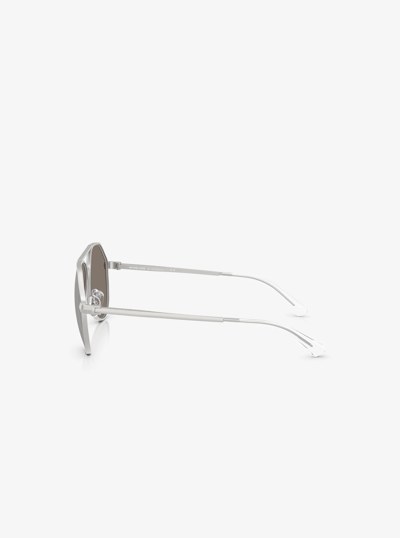 Brentwood Sunglasses in SILVER | Michael Kors