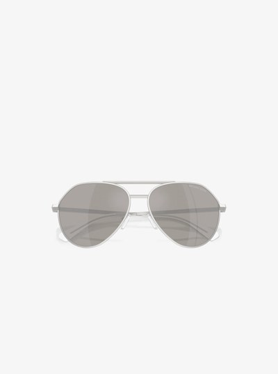 Brentwood Sunglasses in SILVER | Michael Kors