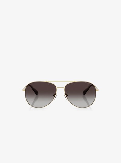 Perledo Sunglasses in GOLD | Michael Kors
