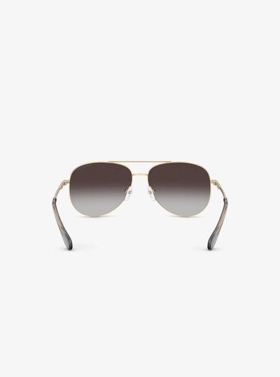 Perledo Sunglasses in GOLD | Michael Kors