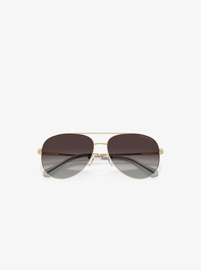 Perledo Sunglasses in GOLD | Michael Kors