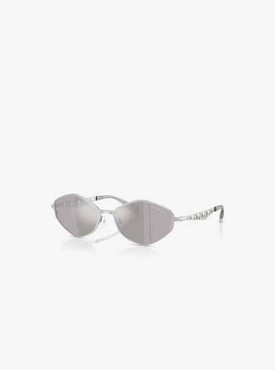 Gold Coast Sunglasses in SILVER | Michael Kors