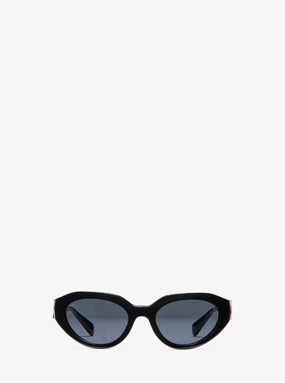 Empire Oval Sunglasses in BLACK | Michael Kors