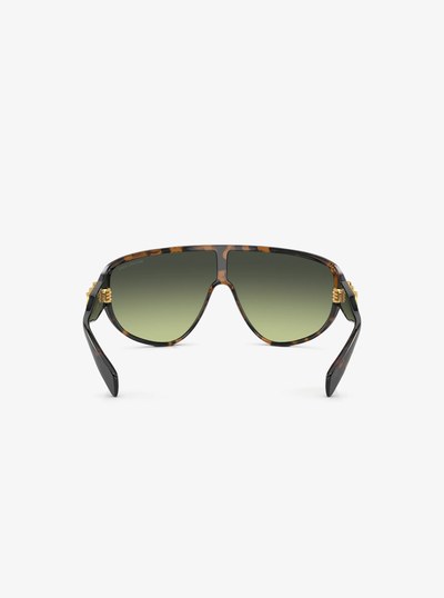 Empire Shield Sunglasses in TORTOISE | Michael Kors