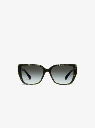 Acadia Sunglasses in AMAZON GREEN | Michael Kors