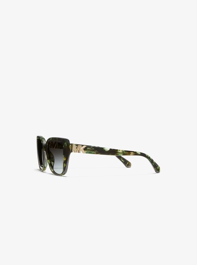 Acadia Sunglasses in AMAZON GREEN | Michael Kors
