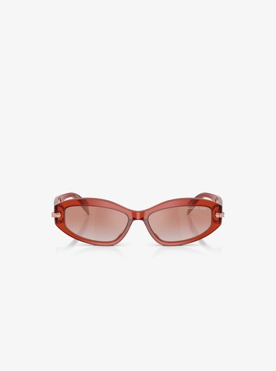 Wilmington Sunglasses in BURNT RED | Michael Kors