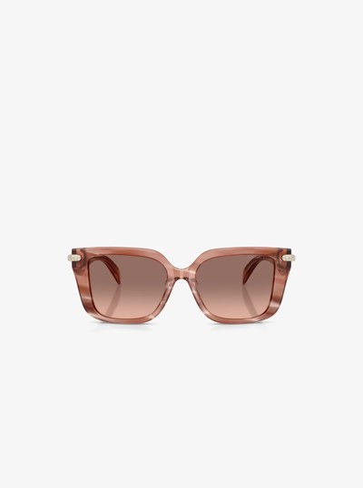 Santo Domingo Sunglasses in BLUSH HORN | Michael Kors