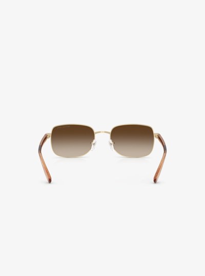 S&atilde;o Paulo Sunglasses in LIGHT GOLD | Michael Kors