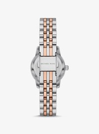 Set de regalo con reloj Lexington en dos tonos con pav&eacute; y pulsera