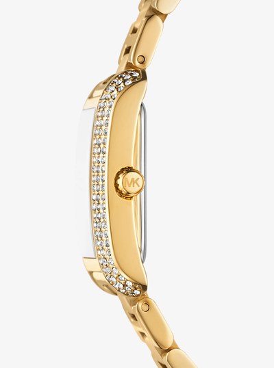 Petite Emery Gold-Tone Watch and Jewelry Gift Set in GOLD | Michael Kors