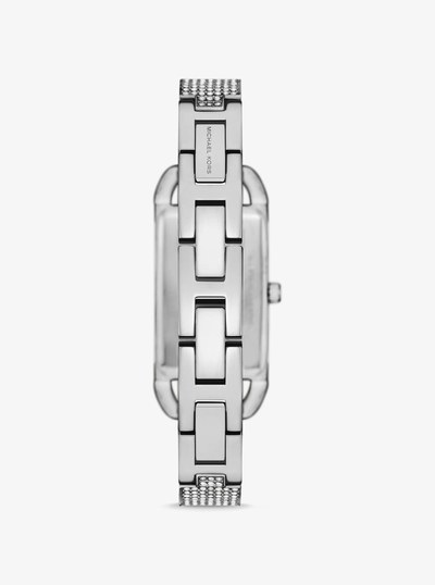 Montre-bracelet miniature Empire de ton argent &agrave; pav&eacute; in ARGENT | Michael Kors