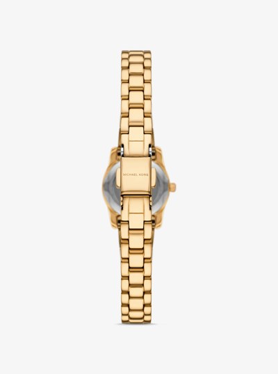 Montre miniature Lexington de ton or &agrave; pav&eacute; in OR | Michael Kors