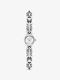 Mini Astor Link Silver-Tone Bracelet Watch