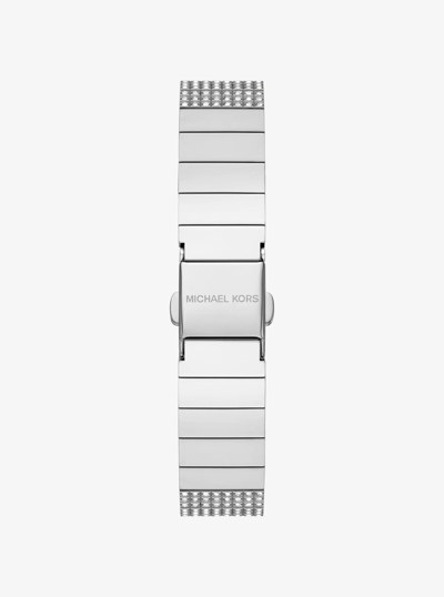 Montre miniature Darrington de ton argent &agrave; pav&eacute; in ARGENT | Michael Kors