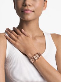 Essex Rose Gold-Tone Watch