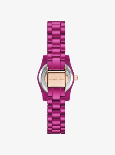 Limited-Edition Petite Lexington Pink-Tone Watch in WILD BERRY | Michael Kors