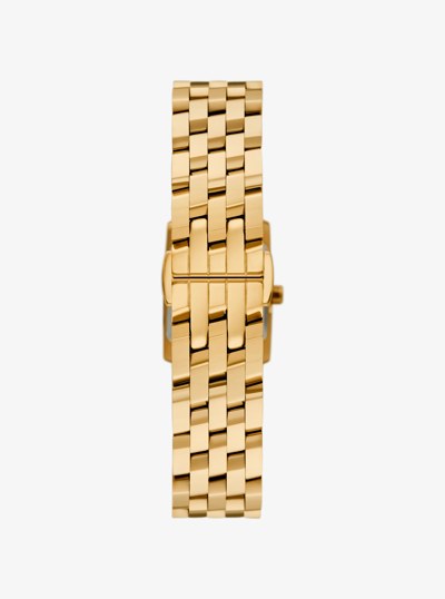 Micro Georgie Gold-Tone Watch in GOLD | Michael Kors