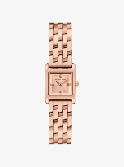 Micro Georgie Rose-Gold Tone Watch in ROSE GOLD | Michael Kors