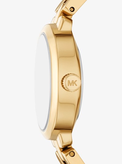 Petite Maude Gold-Tone Watch in GOLD | Michael Kors