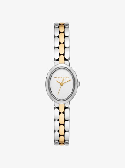 Mini Maude Two-Tone Watch in TWO TONE | Michael Kors
