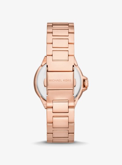 Mini Camille Rose Gold-Tone Watch in ROSE GOLD | Michael Kors