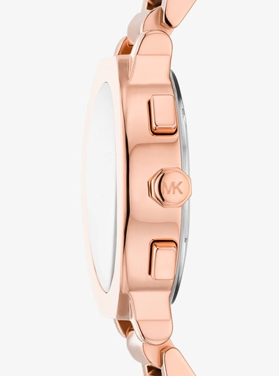 Oversized Gramercy Rose Gold-Tone Watch in ROSE GOLD | Michael Kors