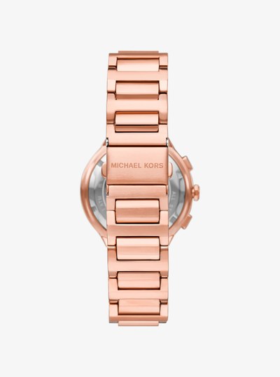Oversized Gramercy Rose Gold-Tone Watch in ROSE GOLD | Michael Kors