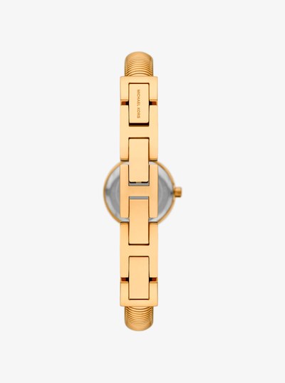 Mini Gramercy Gold-Tone Watch in GOLD | Michael Kors