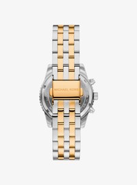 Mini Bryant Pav&eacute; Two-Tone Watch