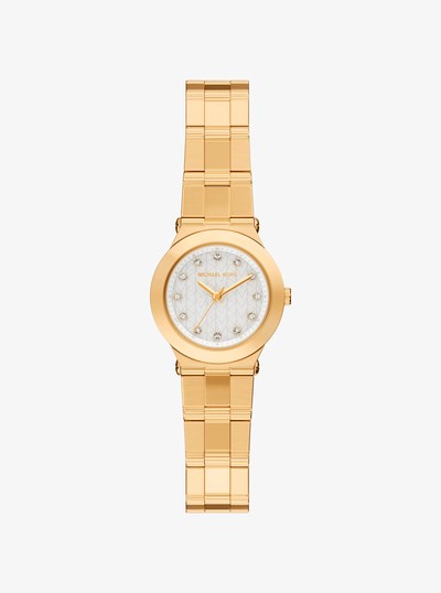 Petite Billie Gold-Tone Watch in GOLD | Michael Kors