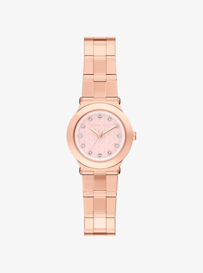 Petite Billie Rose Gold-Tone Watch in ROSE GOLD | Michael Kors