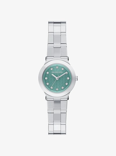 Petite Billie Silver-Tone Watch in SILVER | Michael Kors