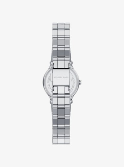 Petite Billie Silver-Tone Watch in SILVER | Michael Kors