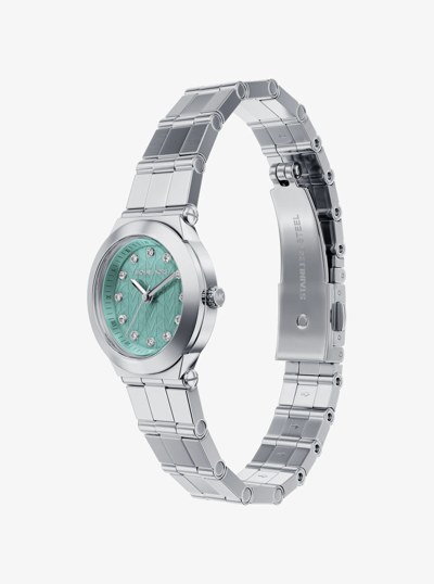 Petite Billie Silver-Tone Watch in SILVER | Michael Kors