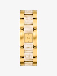 Petite Darrington Gold-Tone and Tortoiseshell Acetate Watch
