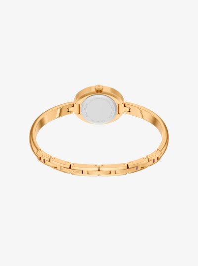 Petite Maude Gold-Tone Bangle Watch in GOLD | Michael Kors