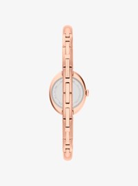 Reloj Maude peque&ntilde;o tipo brazalete en tono oro rosa
