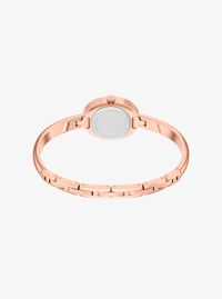 Reloj Maude peque&ntilde;o tipo brazalete en tono oro rosa