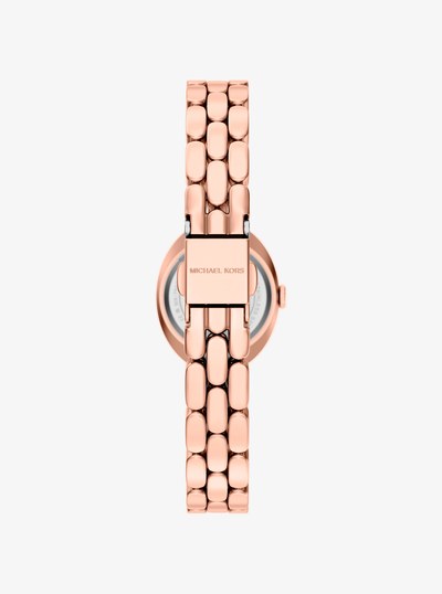 Petite Maude Rose Gold-Tone Watch and Pav&eacute; Bangle Jewelry Gift Set in ROSE GOLD | Michael Kors
