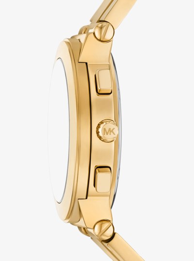 Billie Gold-Tone Stainless Steel Watch in GOLD | Michael Kors
