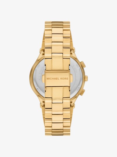 Billie Gold-Tone Stainless Steel Watch in GOLD | Michael Kors